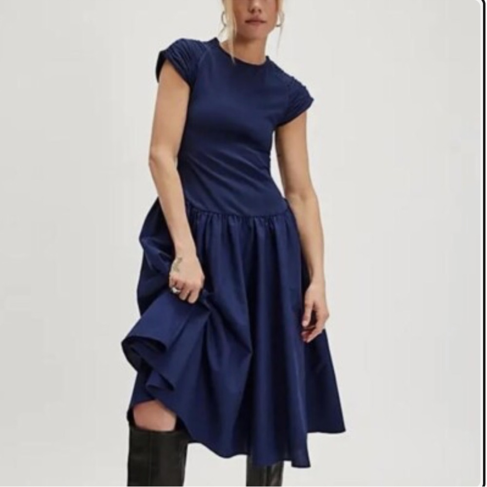 Navy Blue Dress Free people